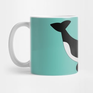 cute orca Mug